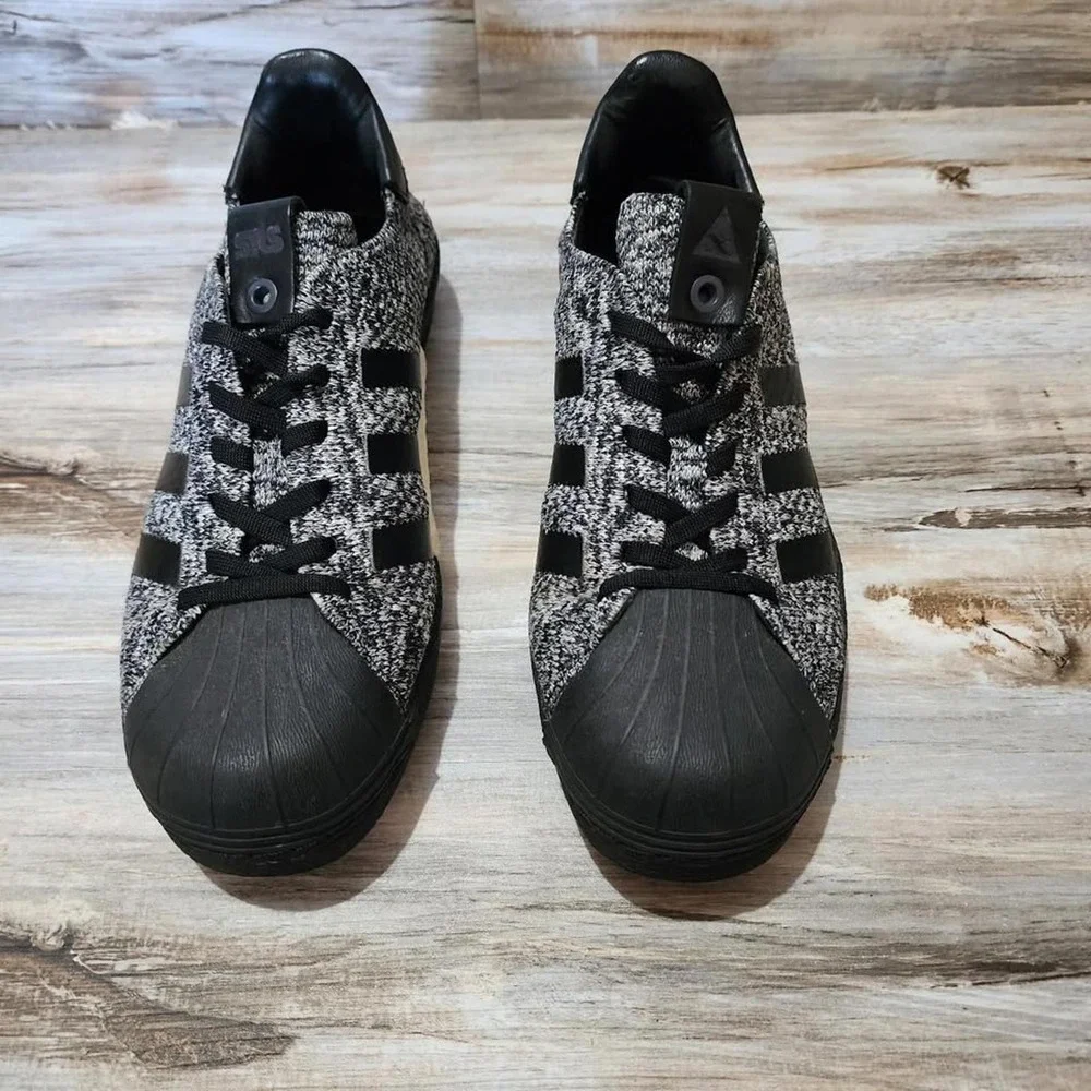 Adidas SNS Superstar Boost Primeknit‎ Black White BY2912 Womens 5.5 Mens 4.5